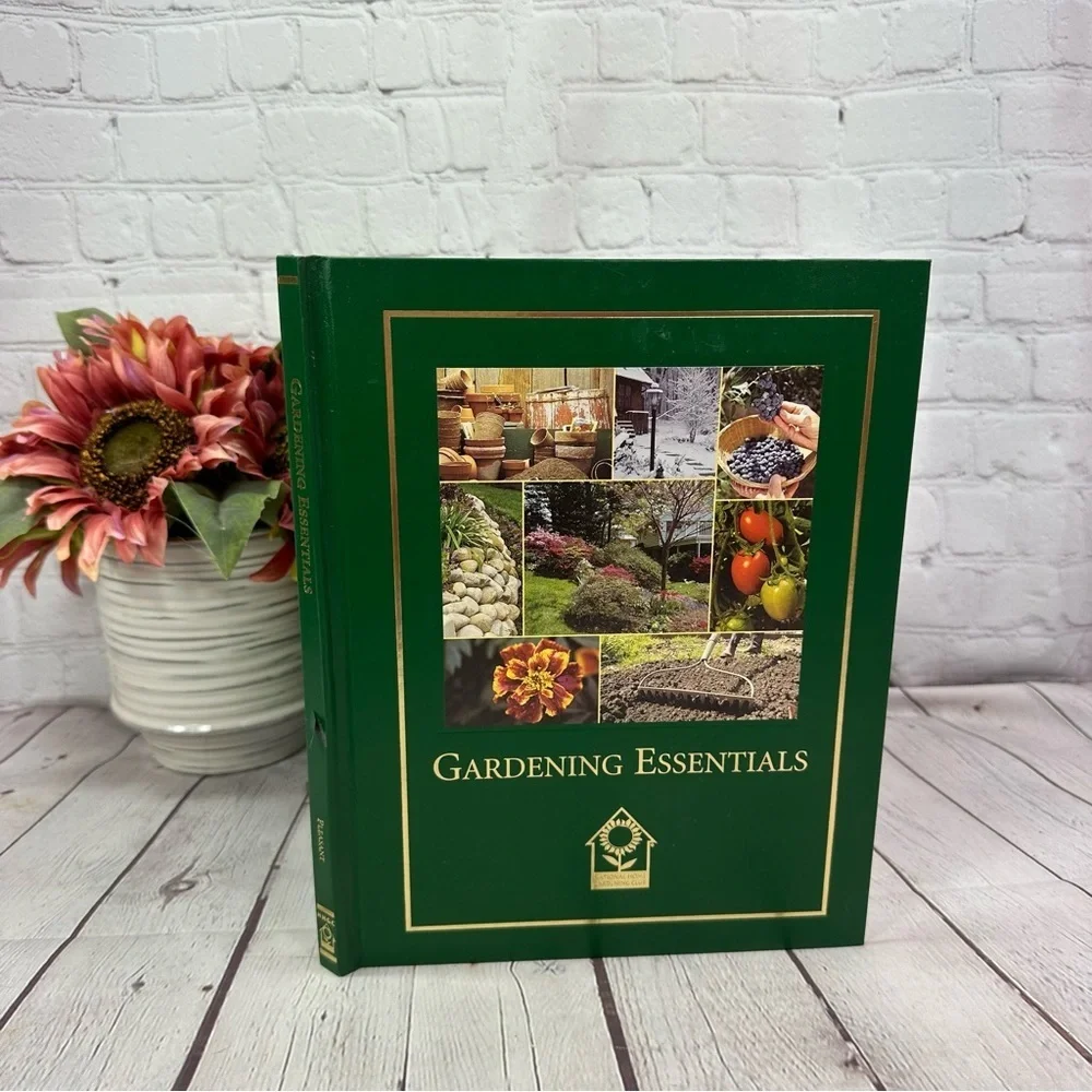 vintage 1999 national home gardening club gardening essentials hardcover book